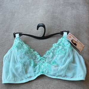 Mint Green Lace Bralette